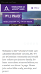 Mobile Screenshot of churchinvictoria.org