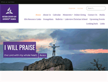 Tablet Screenshot of churchinvictoria.org
